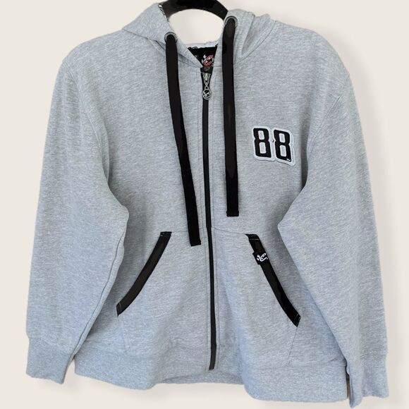 Chase Authentic NASCAR #88 Dale Jr Zip Jacket L Large Women’s Hoodie - Picture 1 of 9